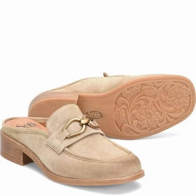 Women's Rosalia Loafer In Dune Tan Comfortable Footbed