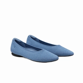Women's Tamia 2.0 Flats In Denim Blue Lesson Step