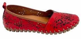 Versatile Support Scent Walk Women's Tentie Shoes In Red