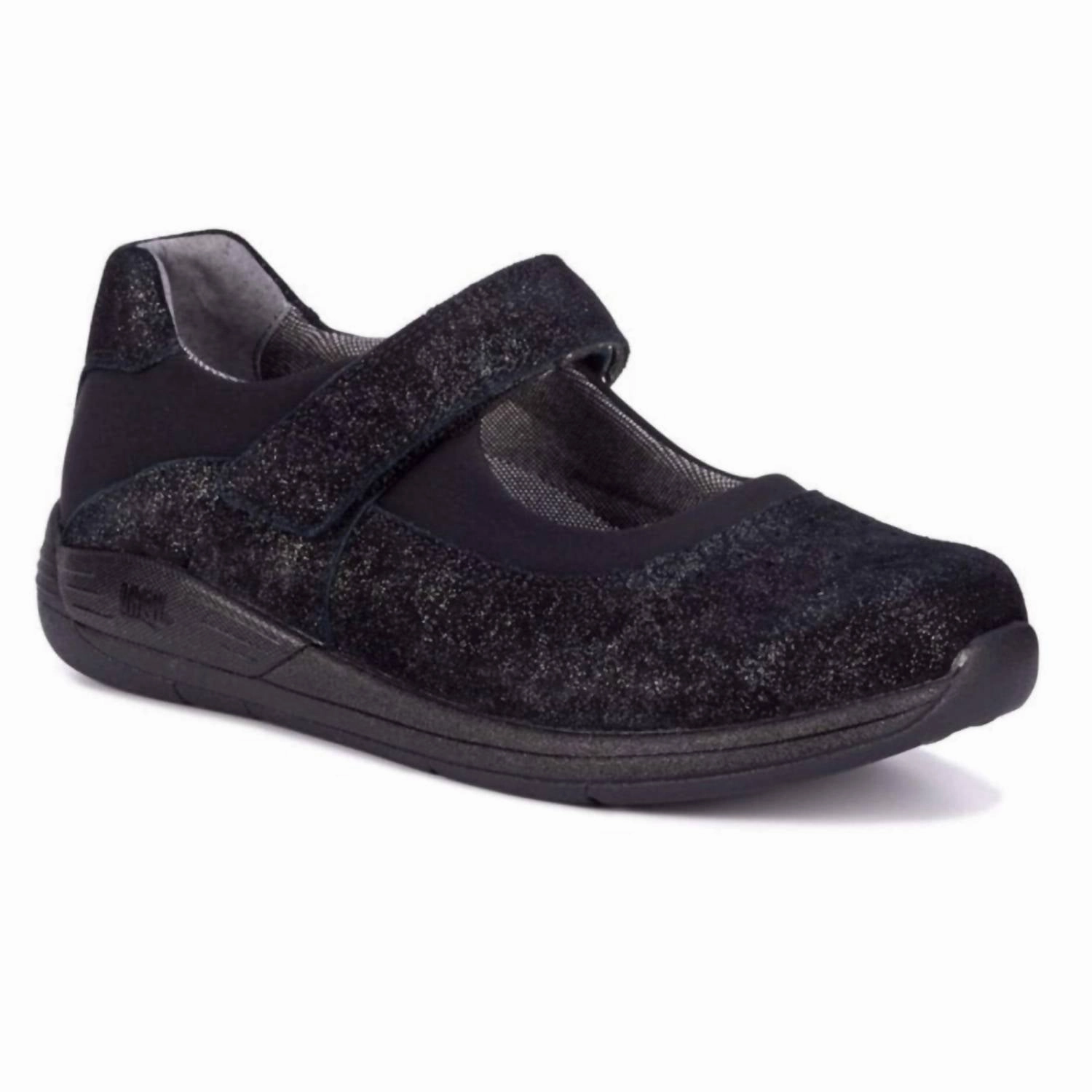 Breathable Construction Women's Trust Mary Jane In Black/silver Combo