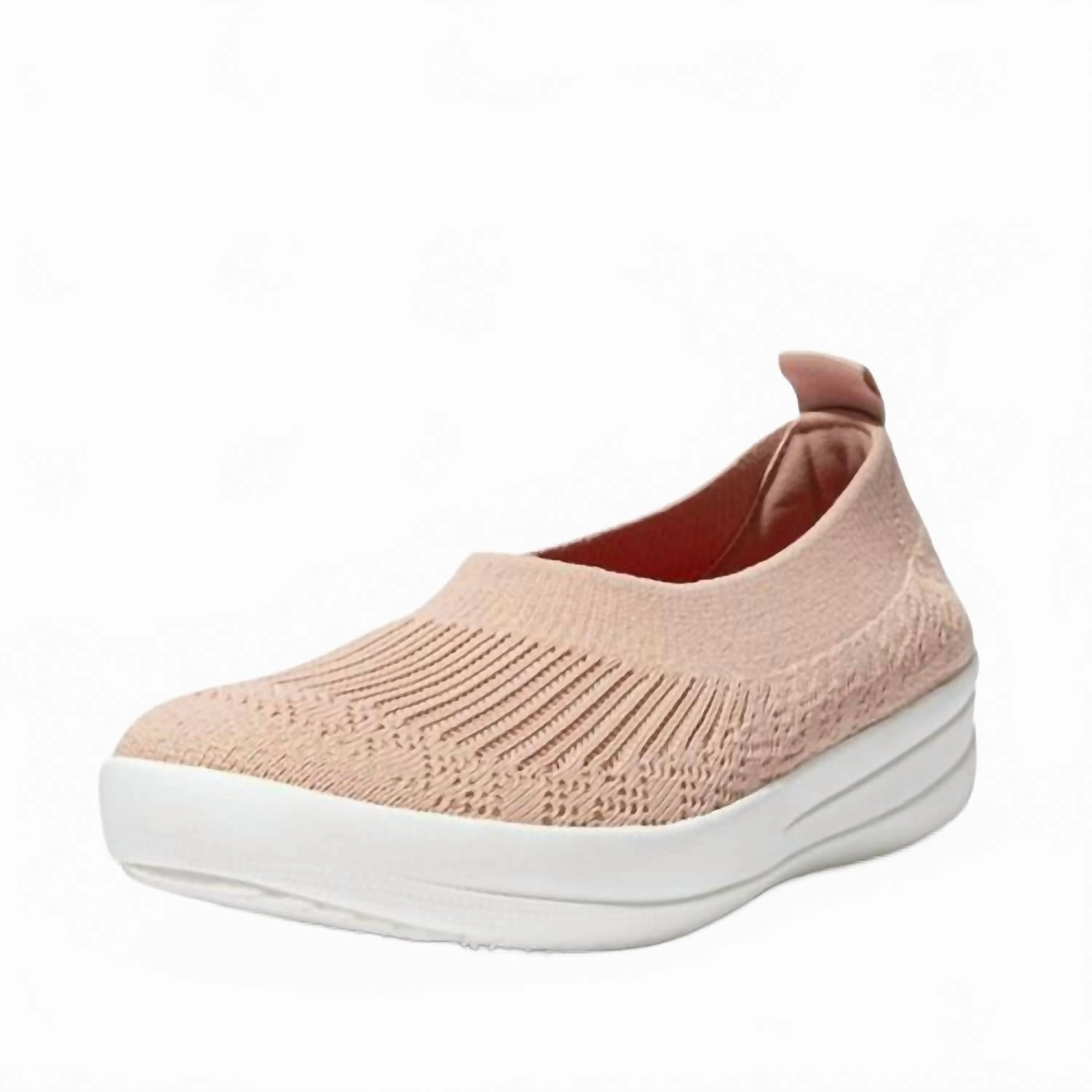Women's Uberknit Ballerina Slip-On In Beige Dinner Plan Everyday Go