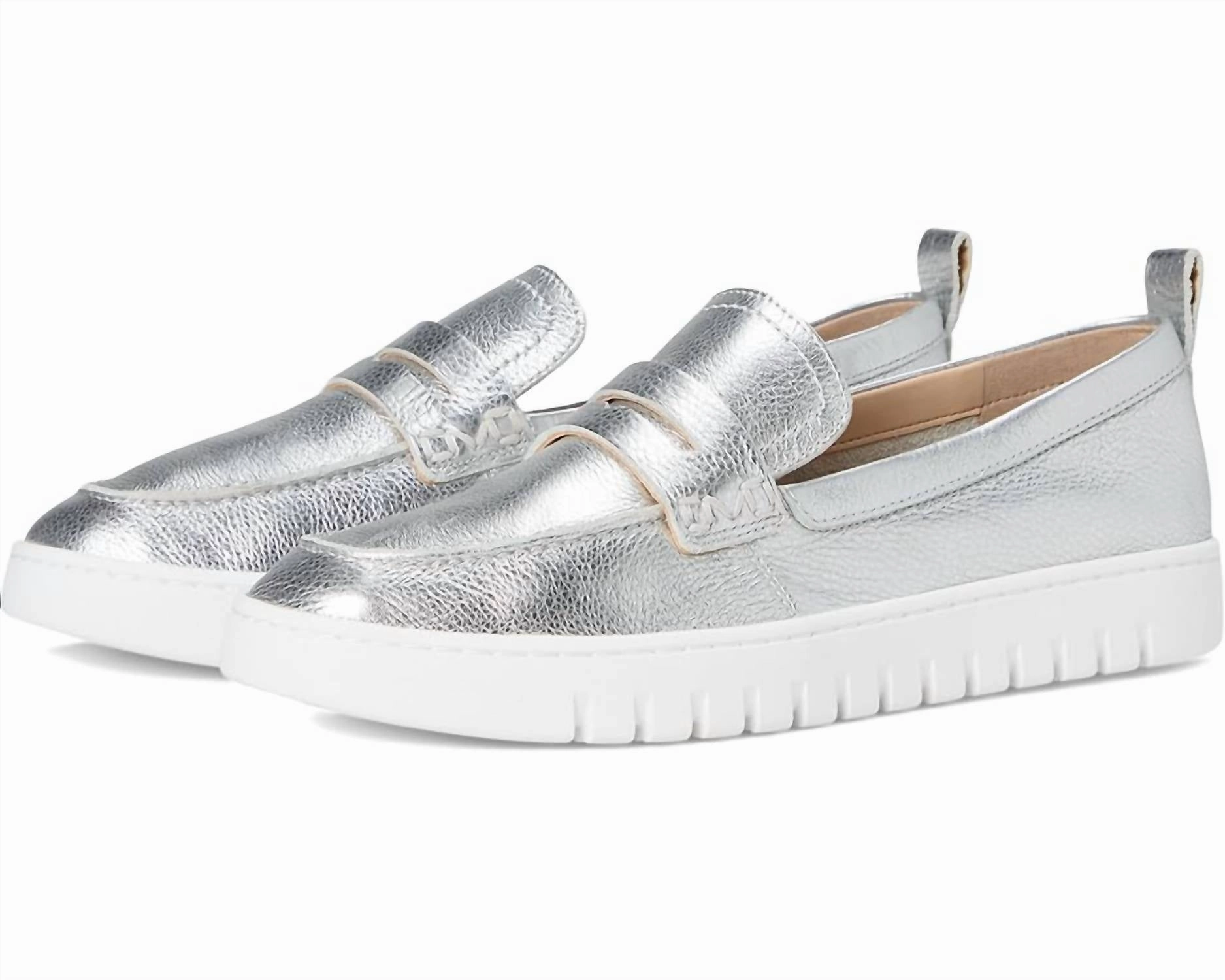 Stream Walk Women Uptown Loafer In Silver