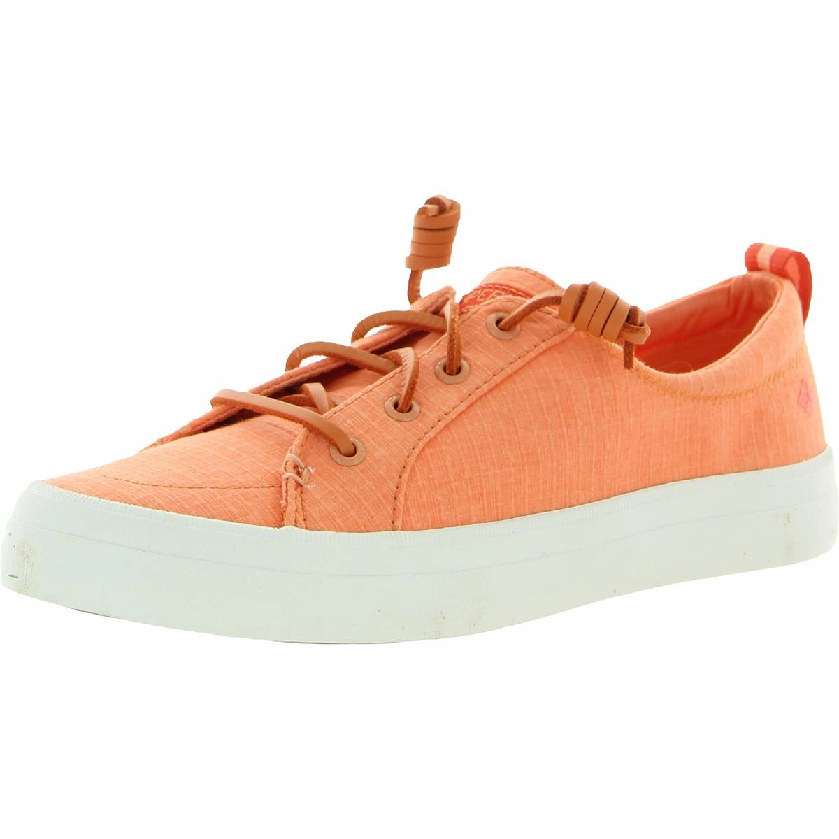 Moisture Wicking Fabric Womens Canvas Flats Boat Shoes