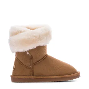 Comfort Ankle Tough Sole Wrap Boot - Kids