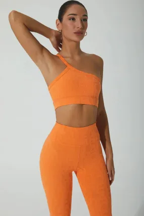 Modern fitness gear Wear under clothes Classic Serein 3D Single Strap Shoulder Bra - Sunset