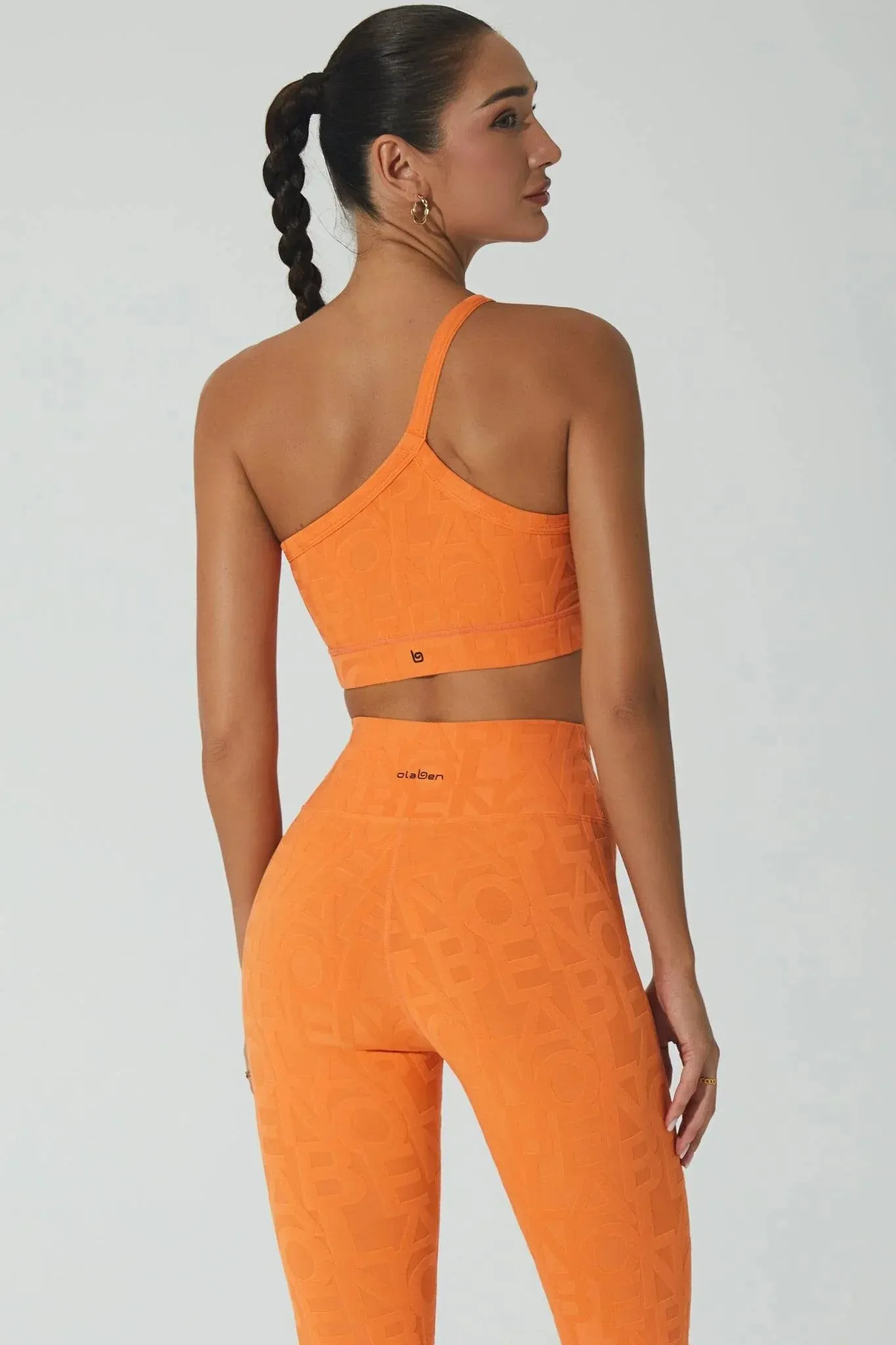 Classic Serein 3D Single Strap Shoulder Bra - Sunset Drawstring closure seams Easy Fastening