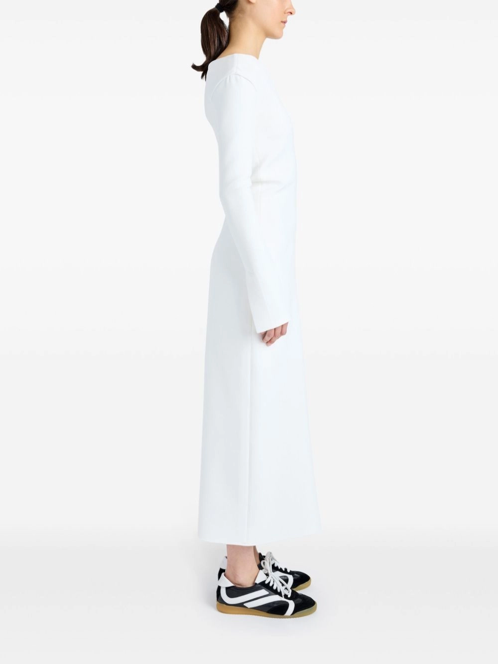 Yara Dress in Off White Fit Easy