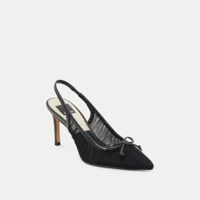 Happy Mood Modern YELA HEELS BLACK TULLE