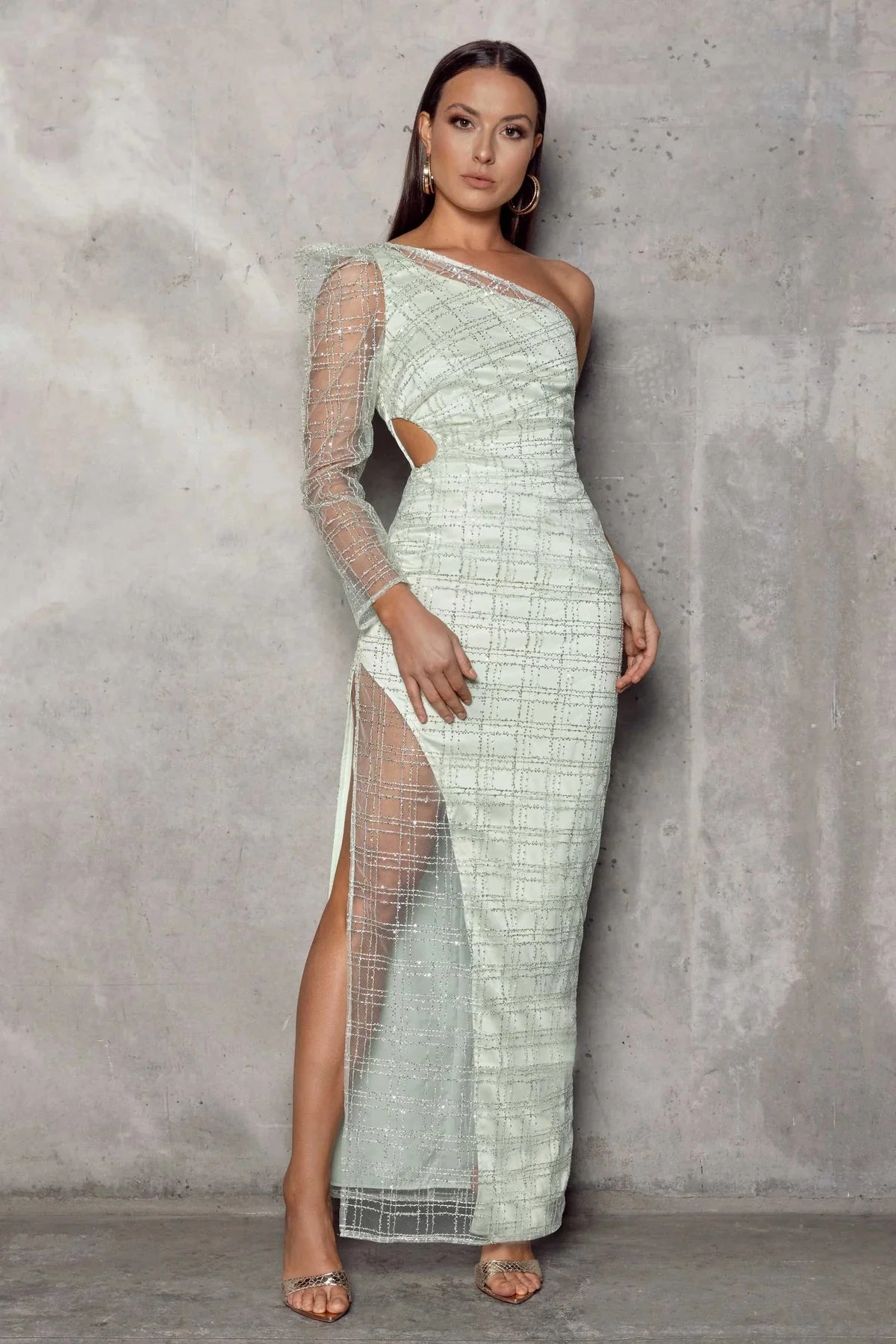 Zeke Dress - Cool Mint Comfort Stretch Vintage Vibe