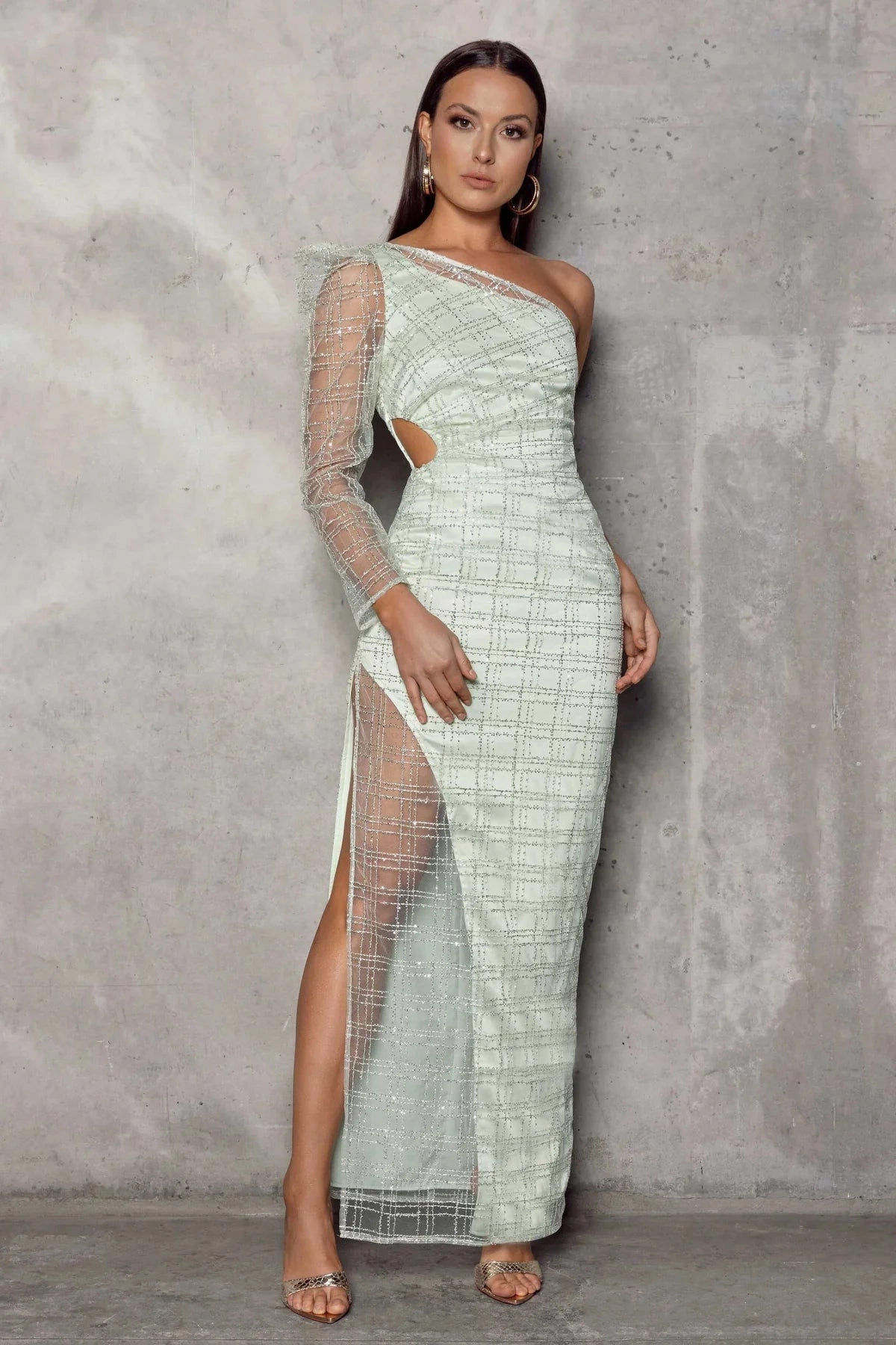 Zeke Dress - Cool Mint relaxed elegance